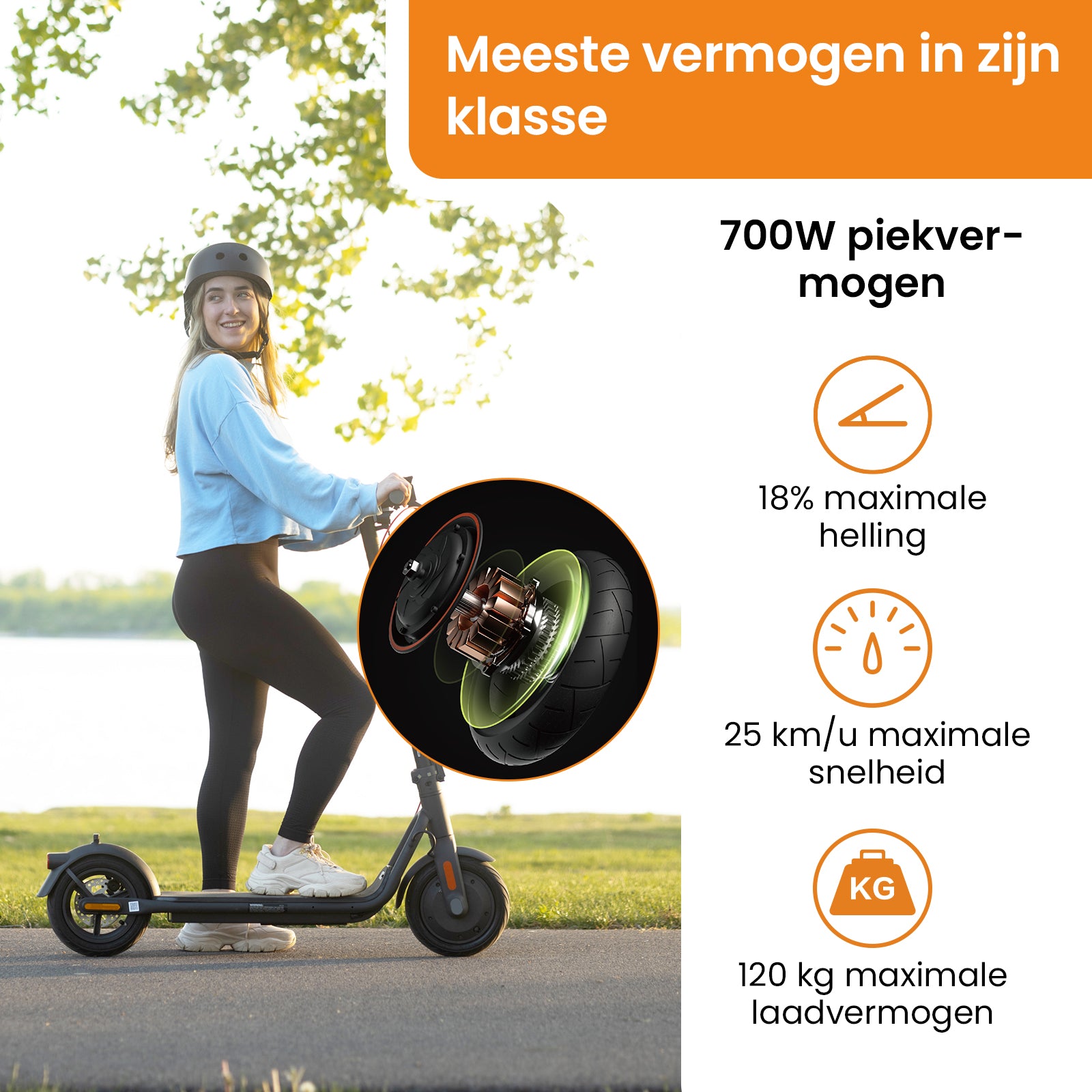 NAVEE V50i Pro City Elektrische Step